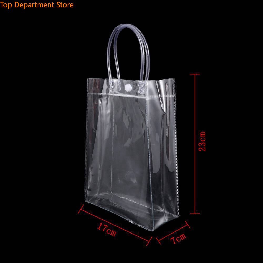 Aaoottuuoo5.vn Túi nhựa PVC trong suốt có dây đeo vai