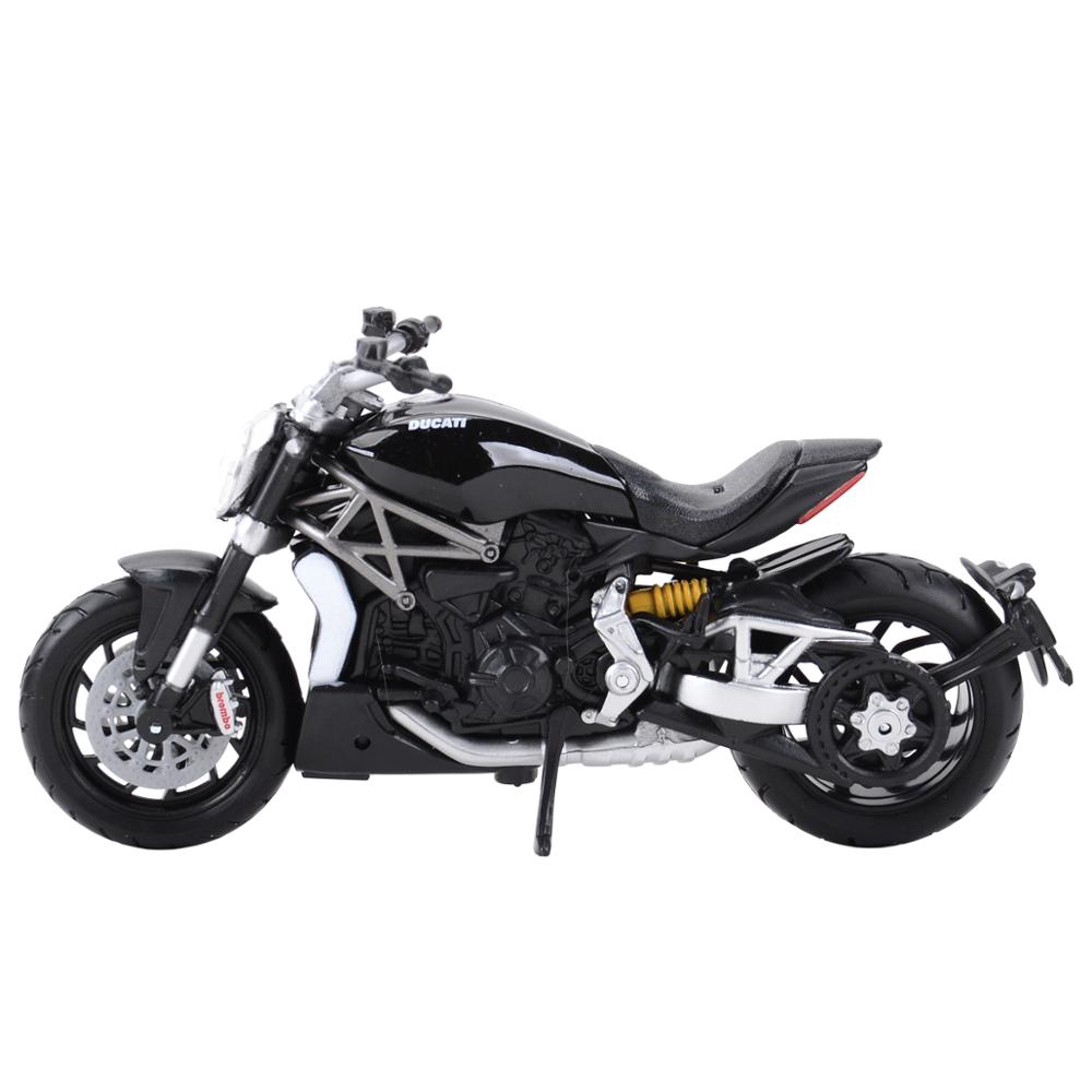 Bburago 1:18 2016 Ducati Xdiavel S Die Cast Đồ chơi mô hình tĩnh mô tô sưu tầm