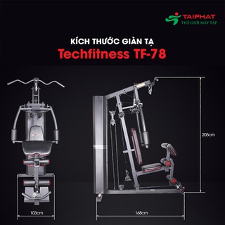 Giàn tạ đa năng Tech Fitness TF-78