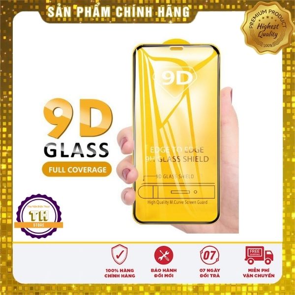 Kính cường Lực IPHONE X - 13 Pro max,Tặng kèm giấy lau kính. Cường lực Full màn hình 9D