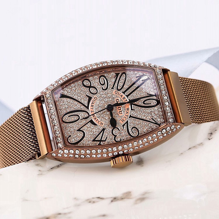 Đồng Hồ Thạch Anh Guou 8200m Thời Trang Cho Nữ