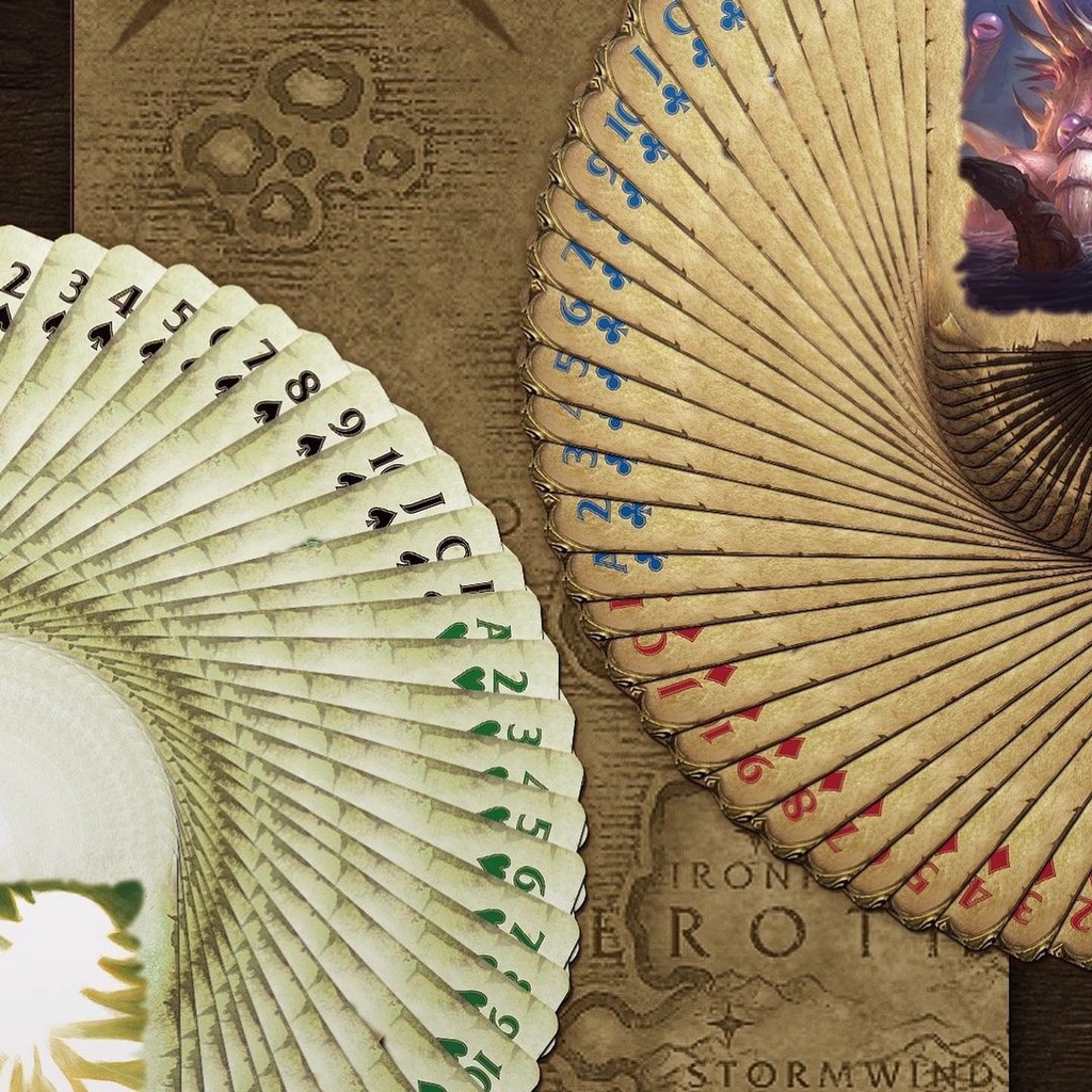 Bài tây Poker Bicycle World of Warcraft Playing Cards