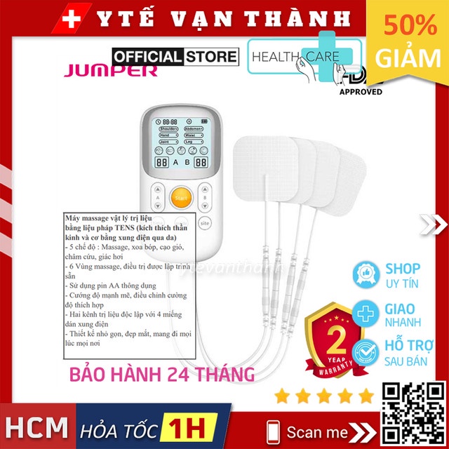 ✅ Máy Massage Xung Điện Jumper JPD - ES200 | Liệu pháp TENS (Công Nghệ Đức) -VT0965