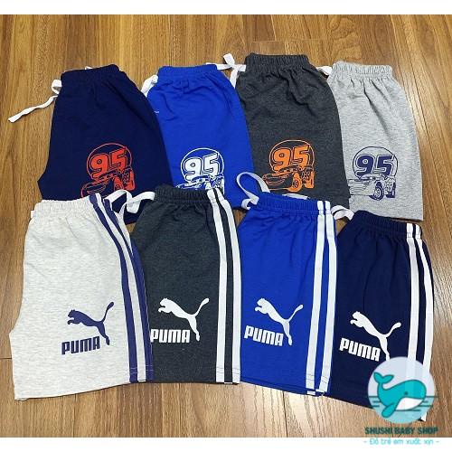 Quần Đùi Cotton Bé Trai Vải Xuất Dư Mềm Mại
