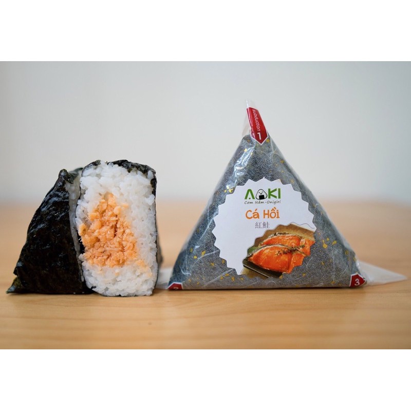 Cơm nắm bọc tảo biển các loại AOKI