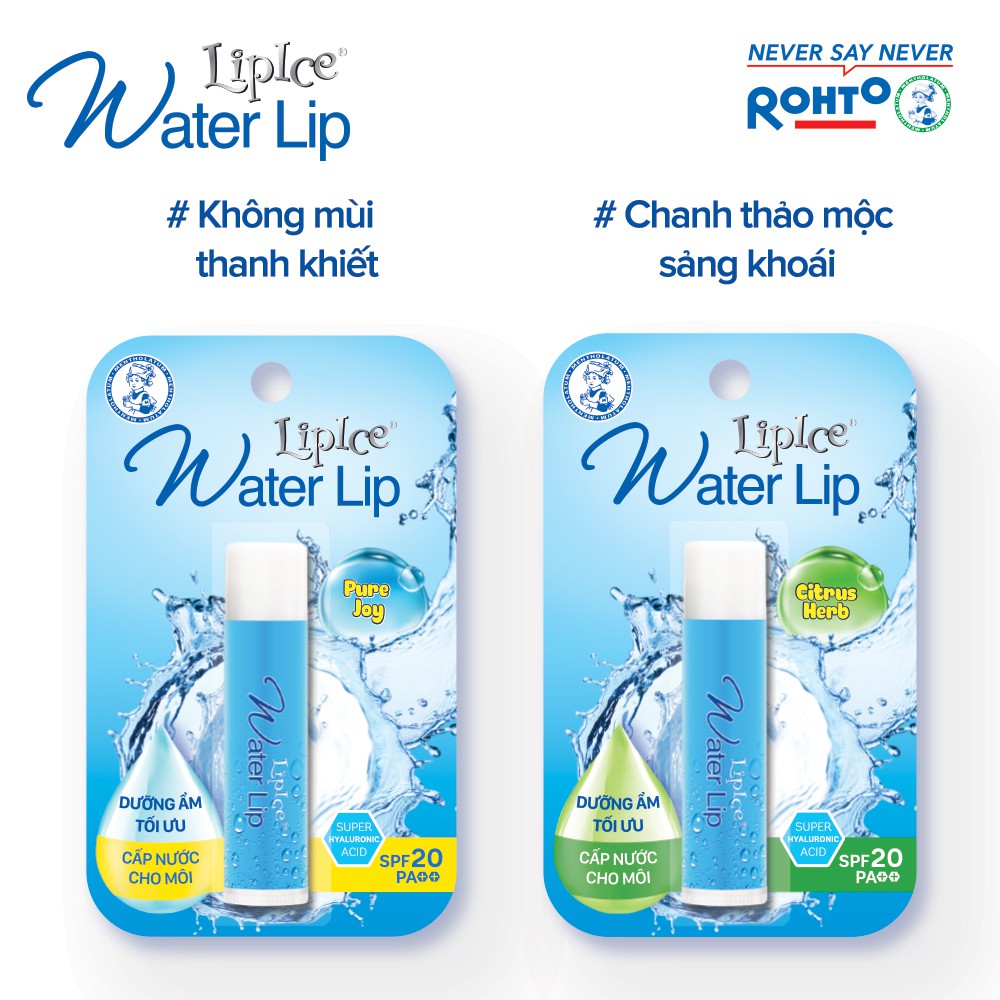 Son dưỡng không màu LipIce Water Lip 4.3g