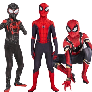 Bộ đồ liền thân người nhện trẻ em Quần áo Cậu bé Trang Halloween