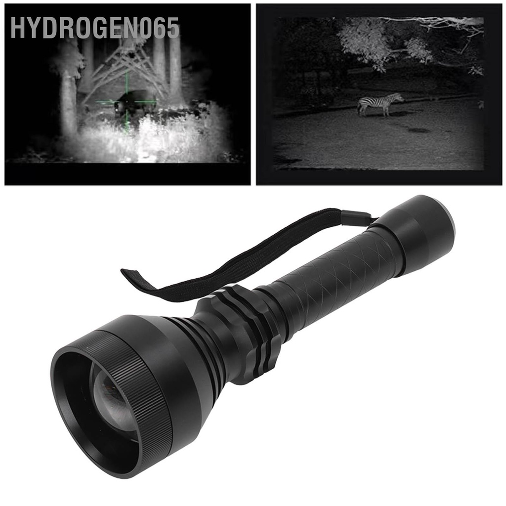 Hydrogen065 Đèn pin săn bắn 10W 850nm LED xoay tập trung hồng ngoại Tầm nhìn ban đêm Ánh sáng không thấm nước cho ngoài trời