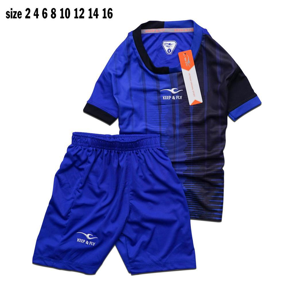 Áo bóng đá Razy Kid trẻ em 2021 1 bộ keep and fly