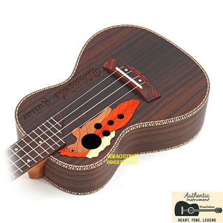 Mua Đàn Ukulele MUSIC Concert/Tenor UC-23CLN cẩm nho full gỗ cẩm chính hãng