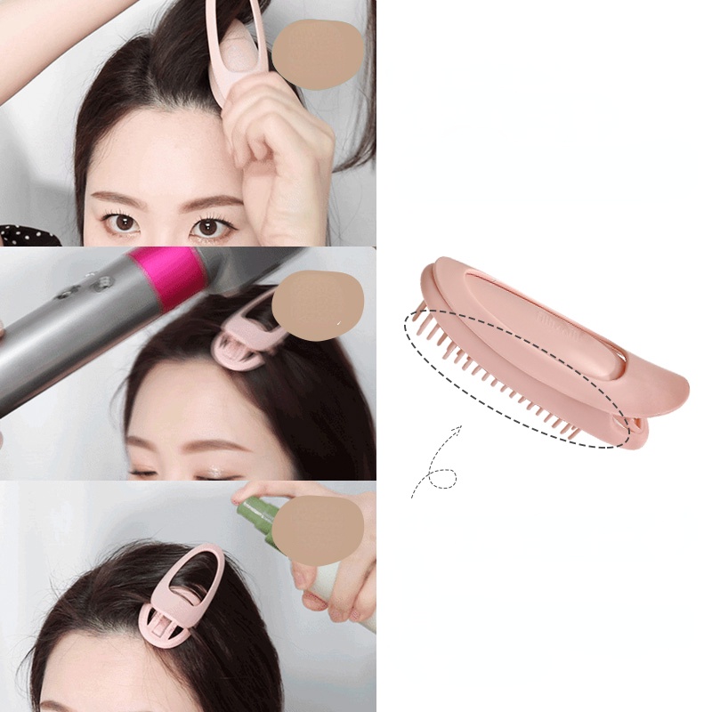 Kẹp Tóc Xoăn Cao Không Để Lại Dấu Vết Phong Cách Hàn Quốc Mới