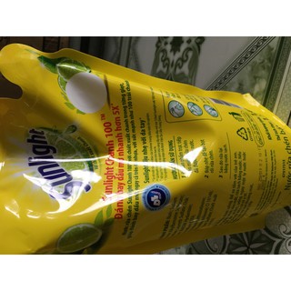 Nước rửa chén Sunlight chanh 100 1,4kg