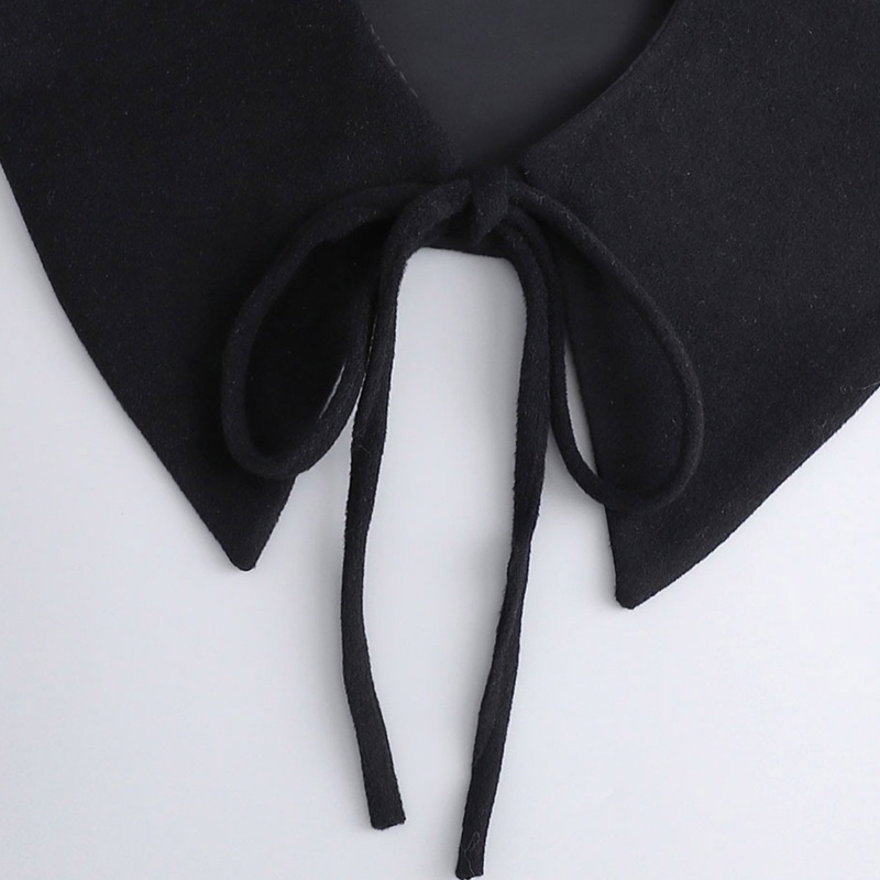 Han Khăn Choàng Cổ Giả Khăn Choàng Cổ Màu Trơn Có Thể Tháo Rời Cho Nữ Shrug