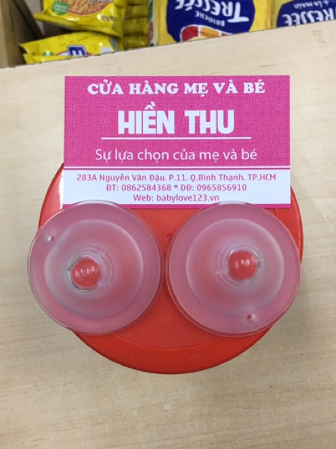 Núm vú Silicon Siêu Mềm Baby Legend size L 6 - 9 tháng