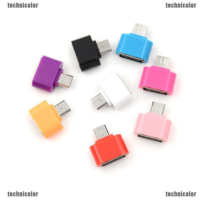 Set 3 đầu chuyển đổi Micro USB sang USB 2.0 OTG cho điện thoại Android , Tablet