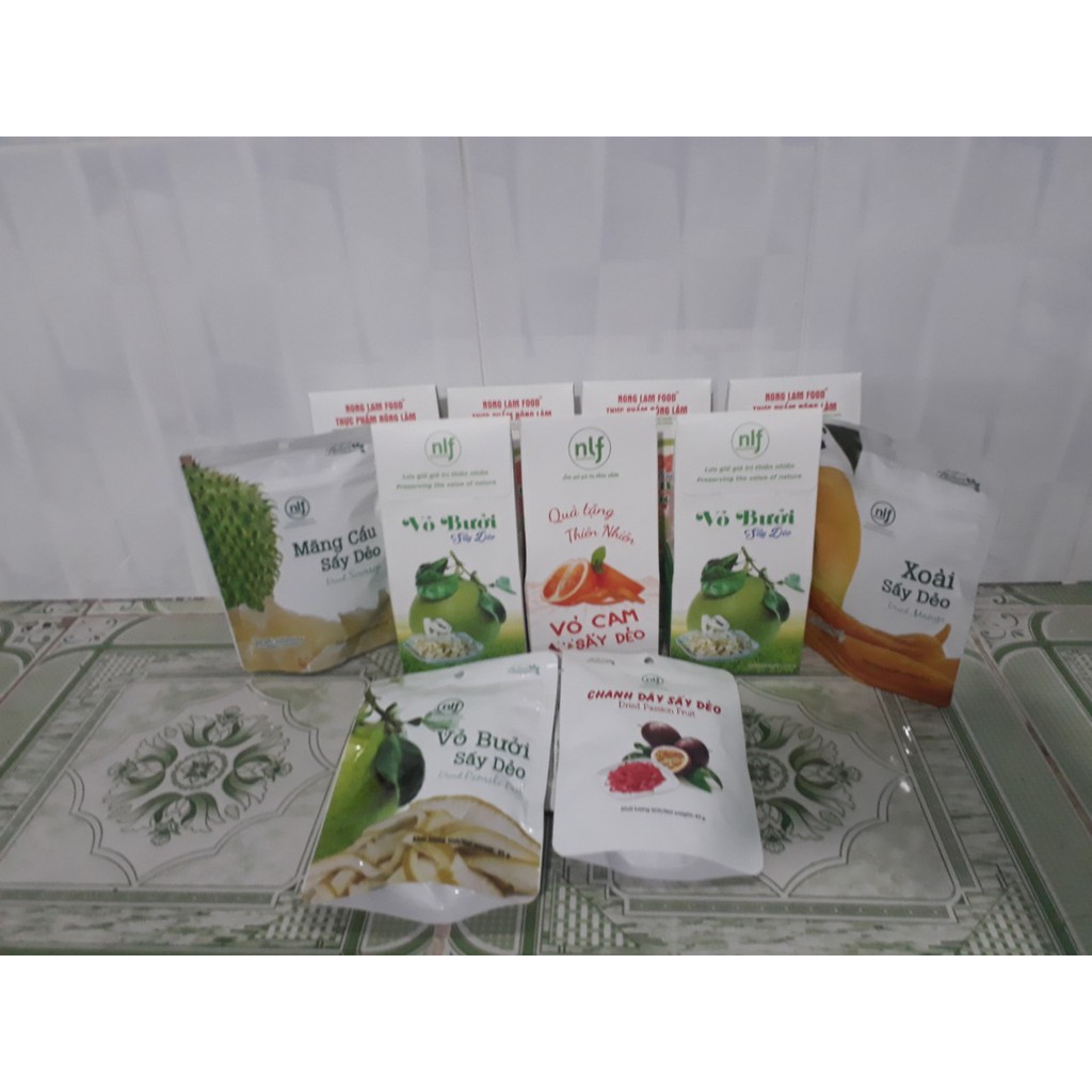 Vỏ cam sấy dẻo Nông Lâm Food 145gr