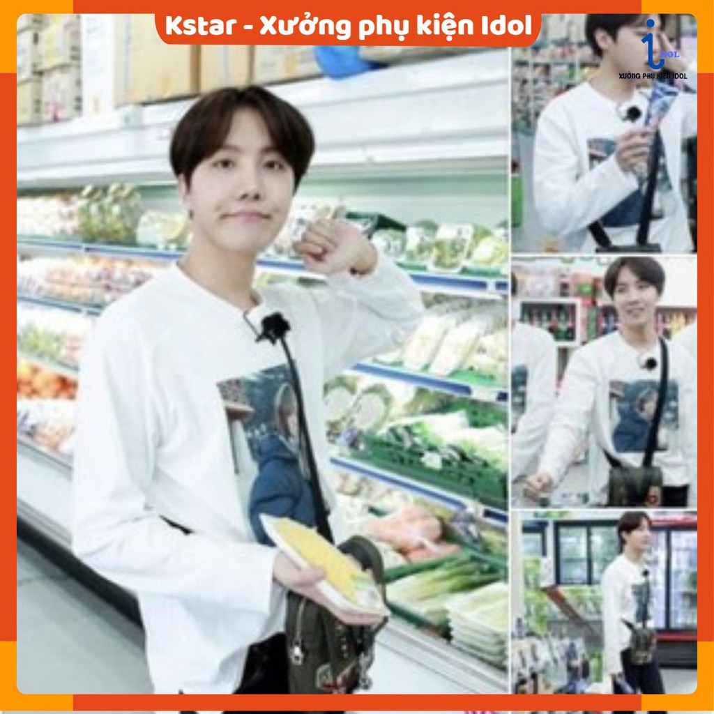 [Mã WASKT410K giảm 10K đơn 50K] Áo Taehyung Run Bangtan Ep.53 E4D03