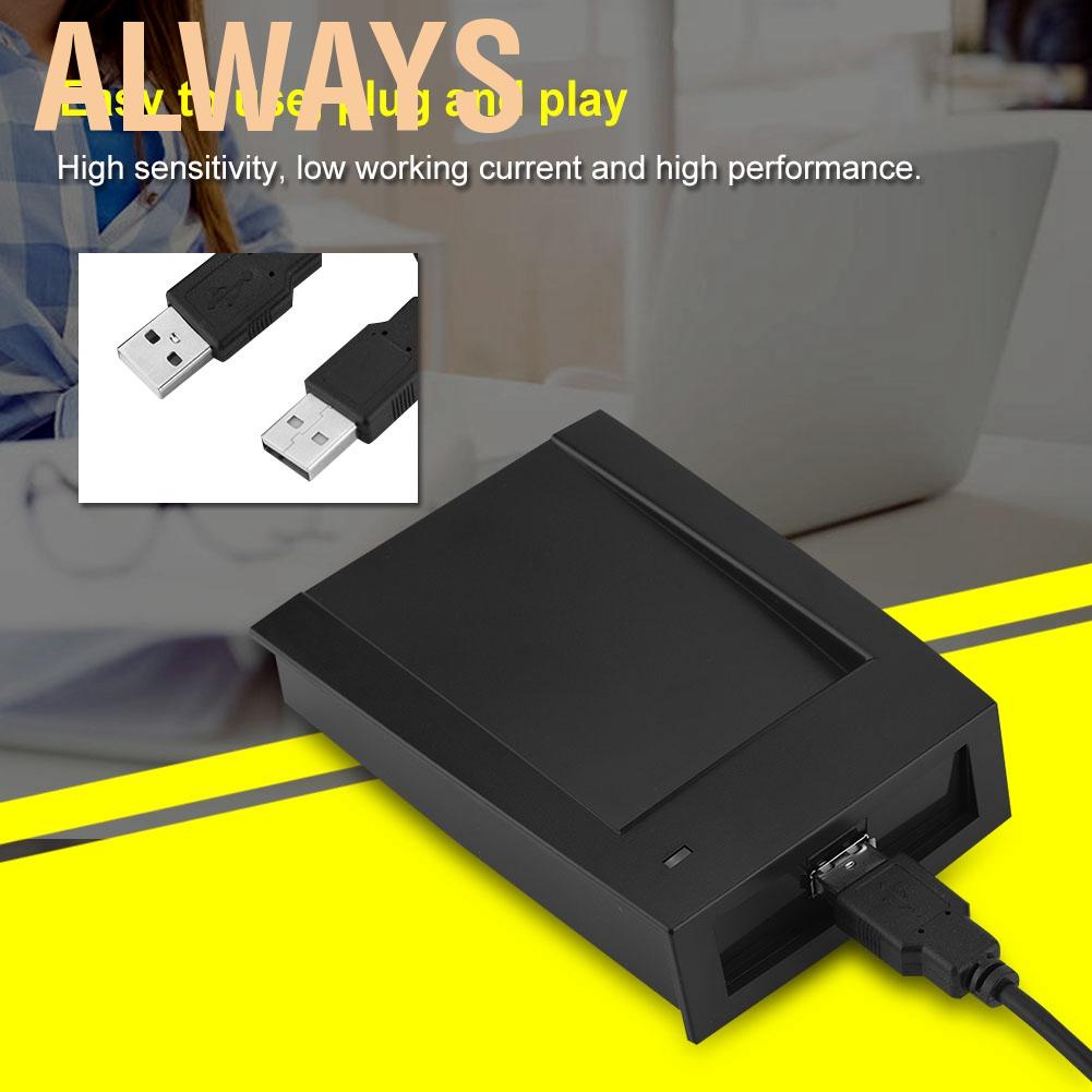Đầu đọc thẻ từ thông minh RFID 125Khz có dây cáp USB