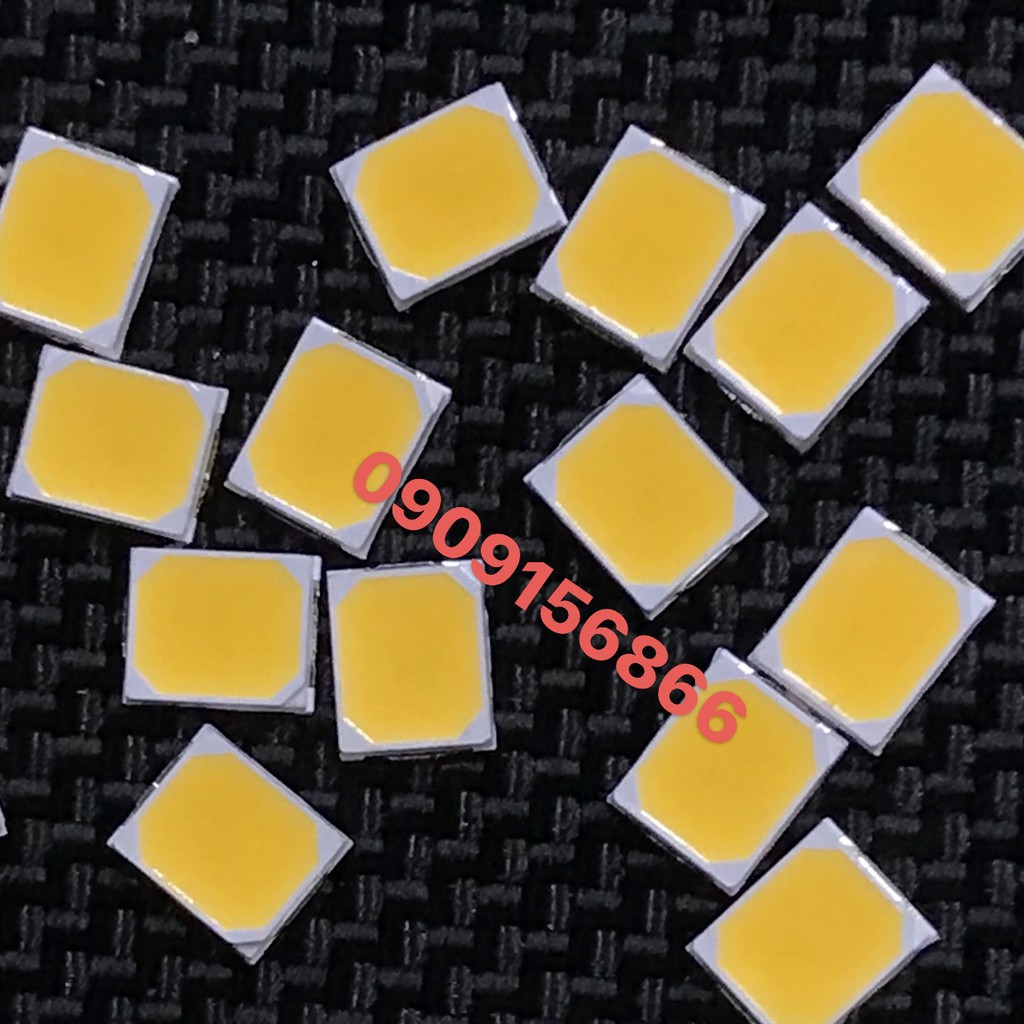 Mắt Led 2835 ,Combo 50 Led, Điện 3v 6v 9v