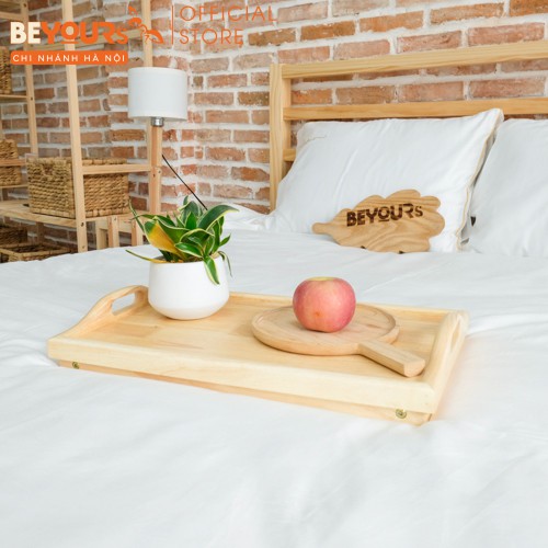 Bàn Ăn Mini Gỗ BEYOURs Bed Tray Chân Gập Đa Năng Nội Thất Kiểu Hàn