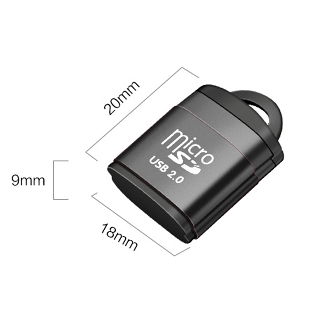 Đầu Đọc Thẻ Nhớ TF USB TF Bằng Hợp Kim Nhôm Tốc Độ Cao BMM1
