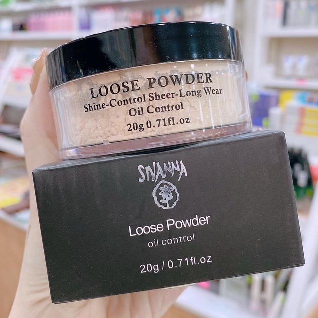 Phấn Phủ Kiềm Dầu Sivanna Loose Powder Oil Control Dạng Bột F010