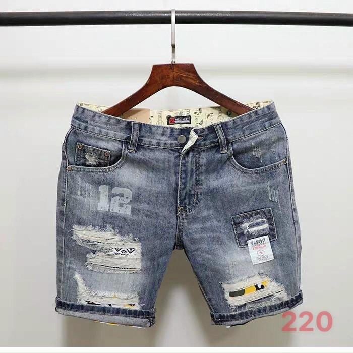 Quần Short Jean Nam Đẹp Co giãn - TCS263