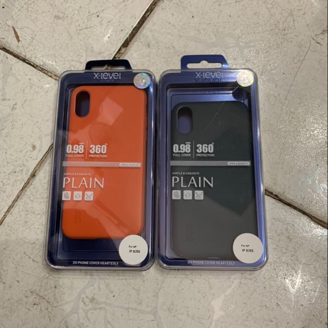 Ốp lưng Xlevel da 360° iPhone X/XS