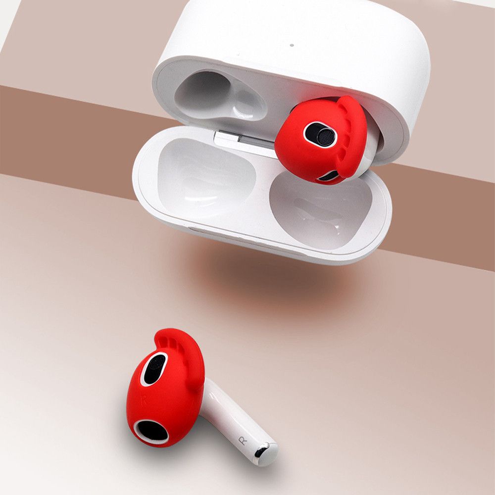 Nút bọc đầu tai nghe thay thế bằng silicon mềm chống rơi chống bụi nhiều màu