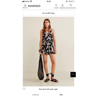JUMSUIT MANGO XUẤT DƯ XỊN