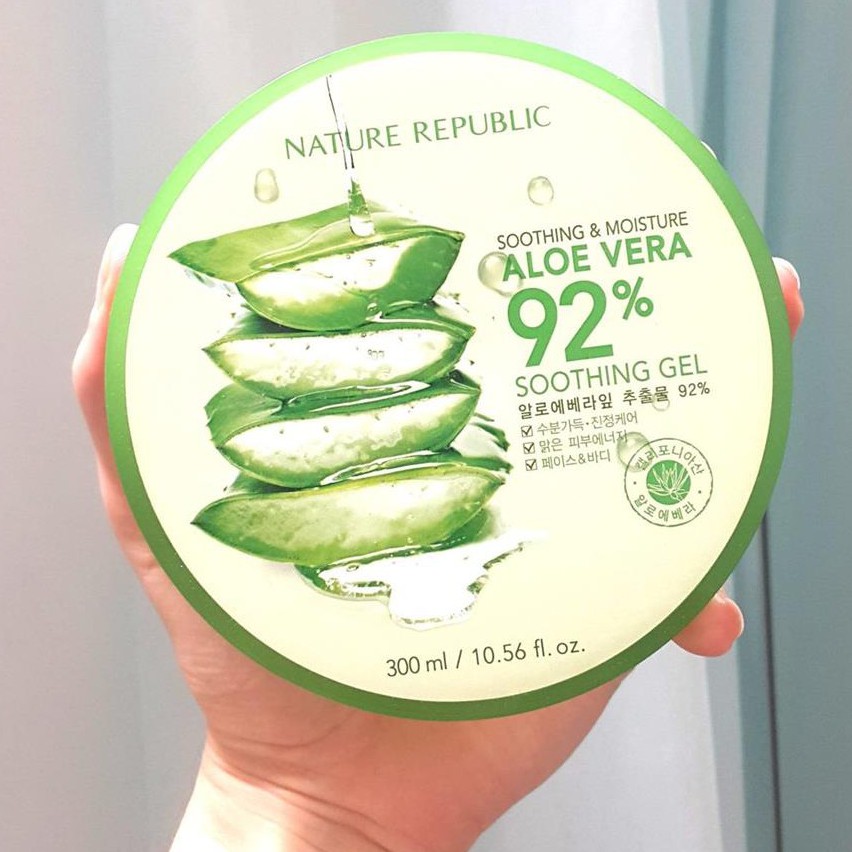 Gel Dưỡng Ẩm Nha Đam Nature Republic Aloe Vera 92% Soothing Gel | BigBuy360 - bigbuy360.vn