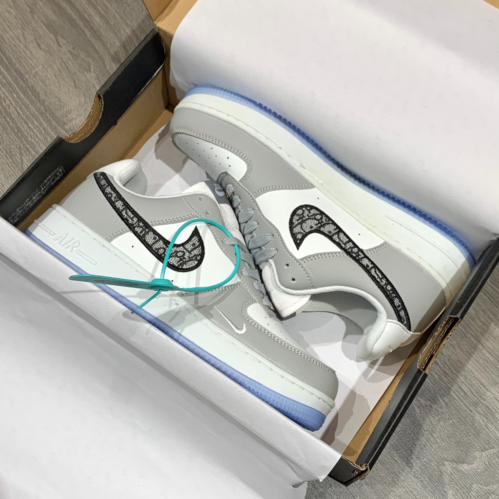 Giày A.F.1 Low Grey Di.or