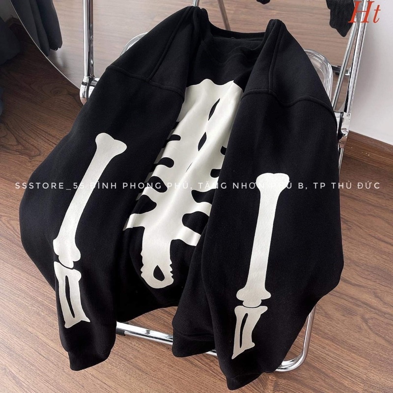 Sét áo nỉ xương và sơ mi HT12