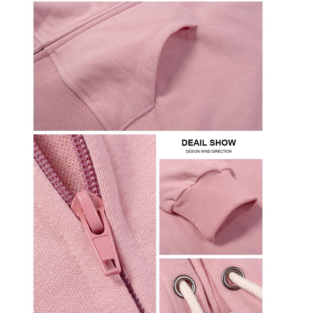 Bộ Hoodie nỉ da cá cotton cao cấp