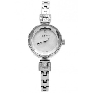 Đồng hồ nữ julius ja-981a ju1236 dây thép lăng kính 3d