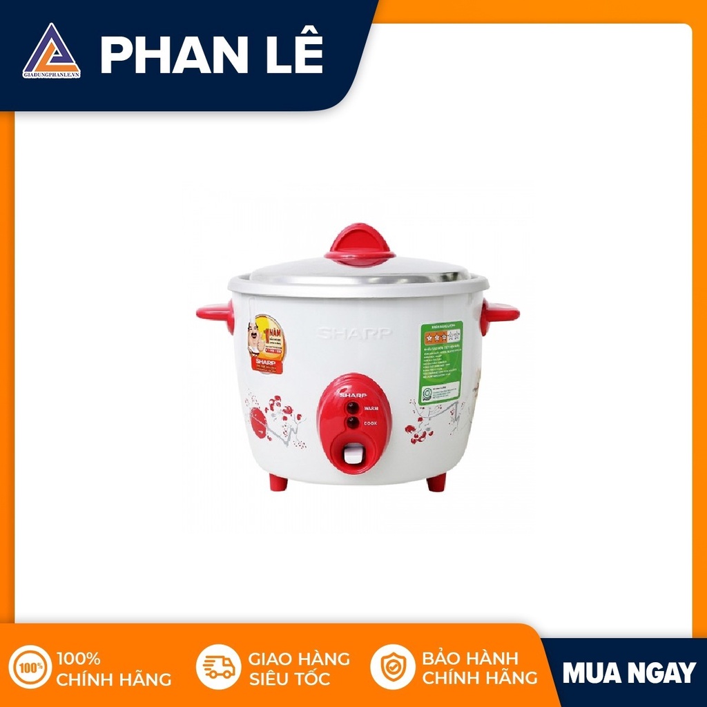 Nồi cơm điện nắp rời Sharp KSH-D15V