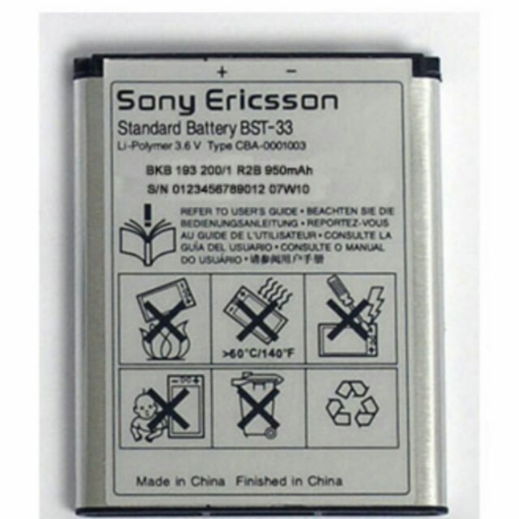pin sony bst 33 xịn chính hãng