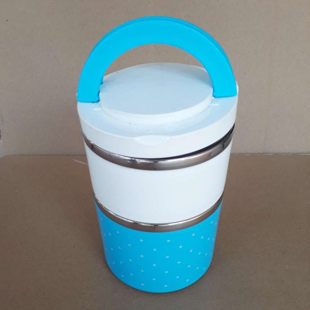 Cặp lồng đựng cơm giữ nhiệt 2 tầng lõi inox