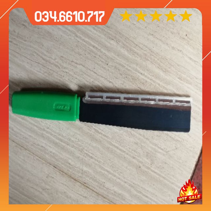 Siêu sắc bén - Dao 7 thép chuôi xanh 32cm