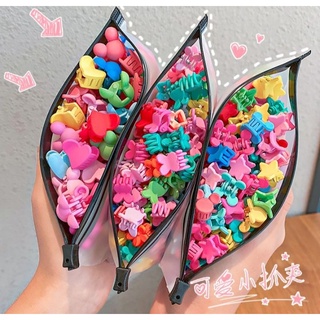 Sét 50 kẹp tóc càng cua cho bé gái_bạn gái