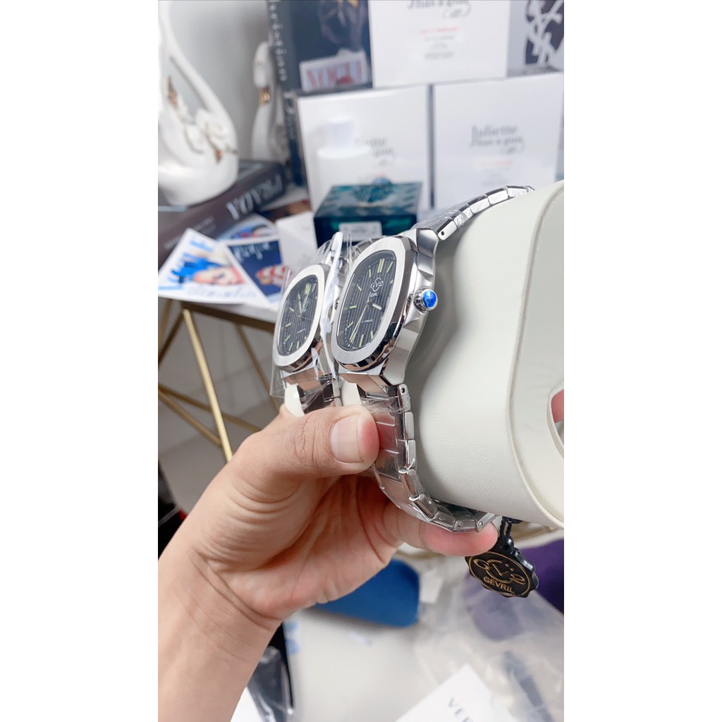 Đồng hồ nam chính hãng Gevril GV2 - Máy cơ tự động automatic - Mặt kính Sapphire