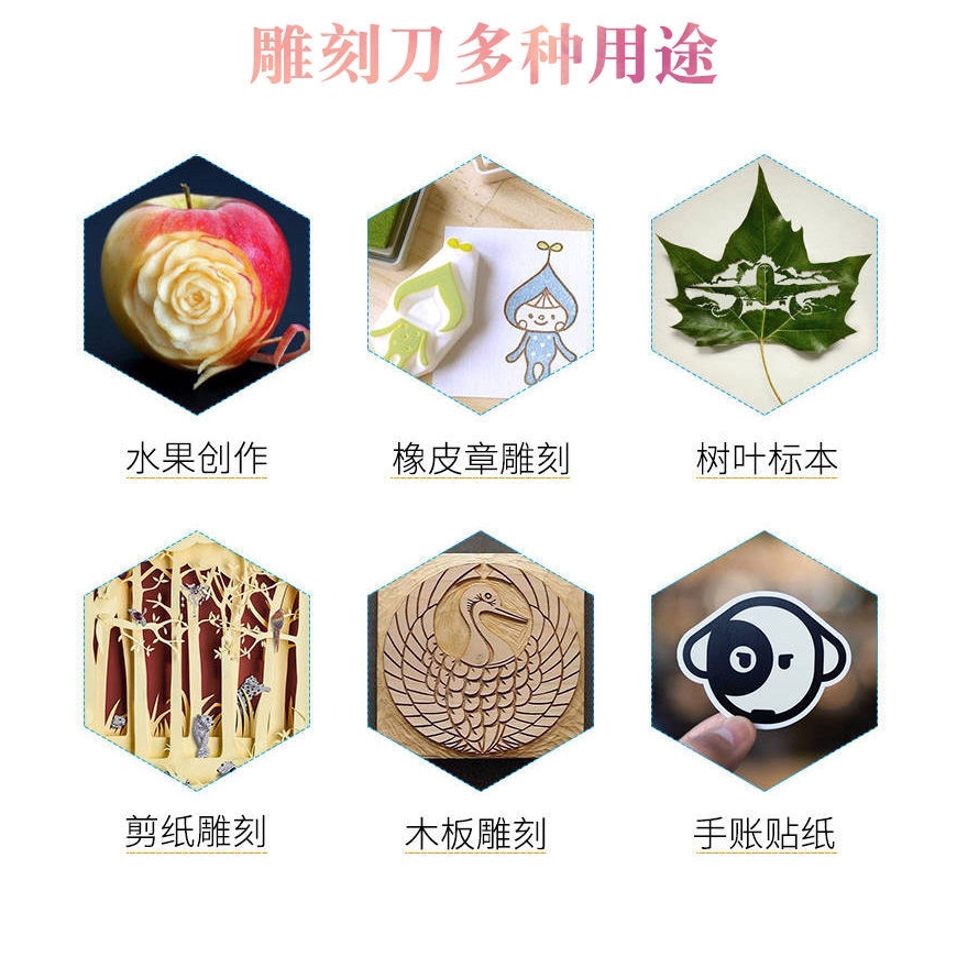 KQ- Aluminum Alloy Metal Carving Knife, Utility Knife, Multi-Purpose