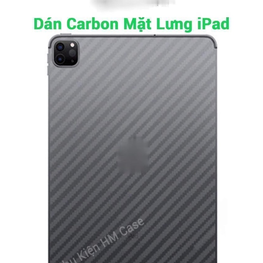 Dán carbon cho iPad Air 4 / Mini 6 / iPad Pro 10.2 / 11 / 12.9 / 2020 2021