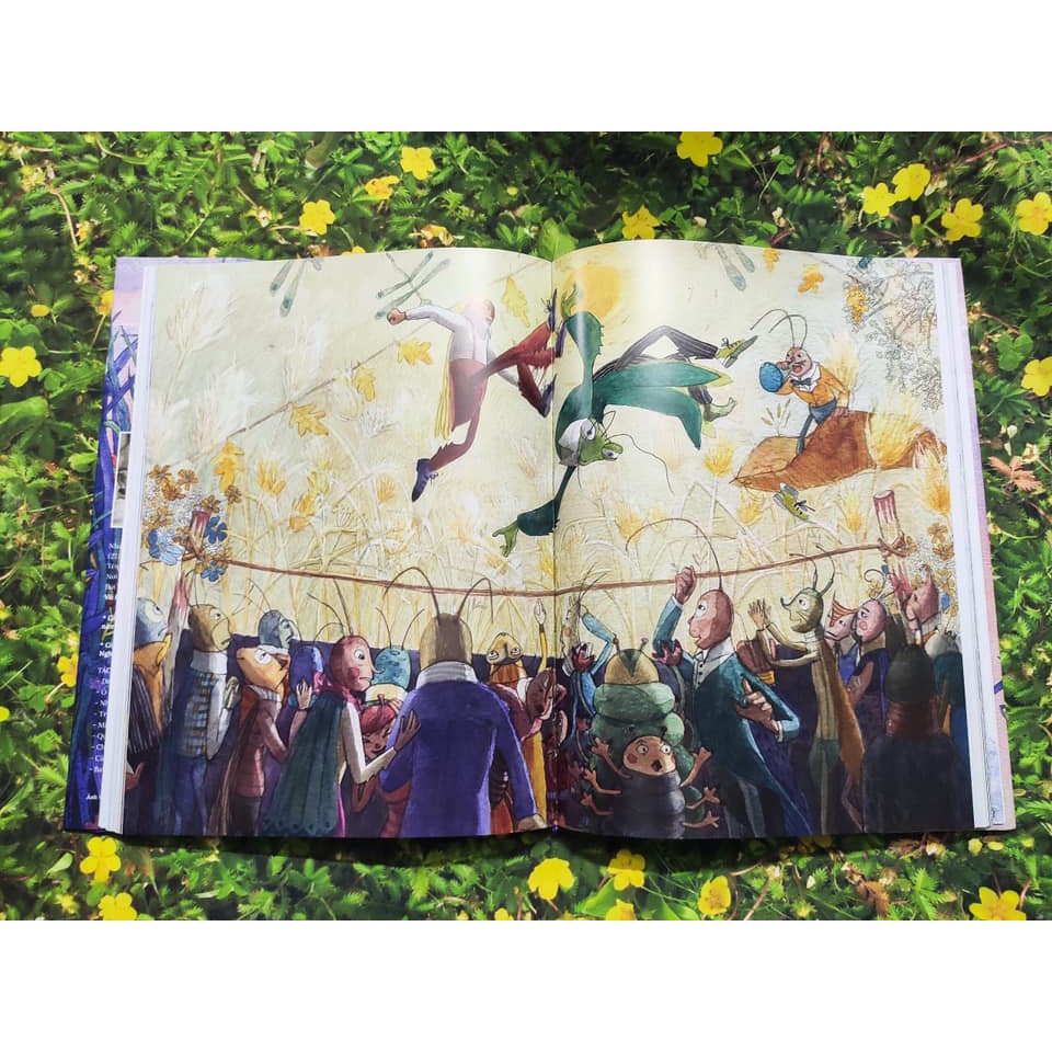 Sách - Dế Mèn Phiêu Lưu Ký - Tô Hoài - Đậu Đũa Minh Họa - Bình Book - Bìa Cứng - In màu