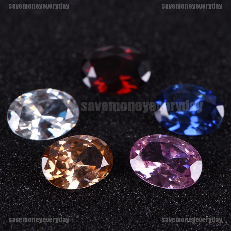 Đá zircon tự nhiên dùng làm đồ trang sức kích thước 10x14mm