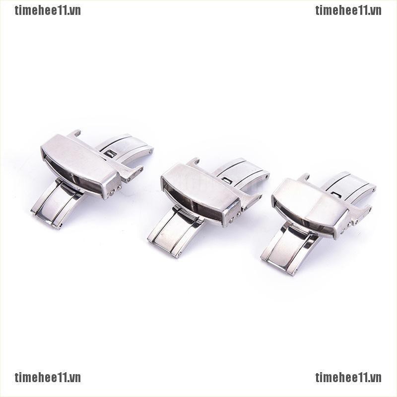 Móc Khóa Hình Bướm Bằng Thép Không Gỉ 18 / 20 / 22mm