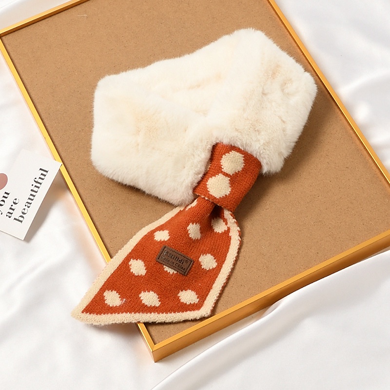 Khăn len choàng cổ thời trang phong cách Hàn Quốc cho nữ