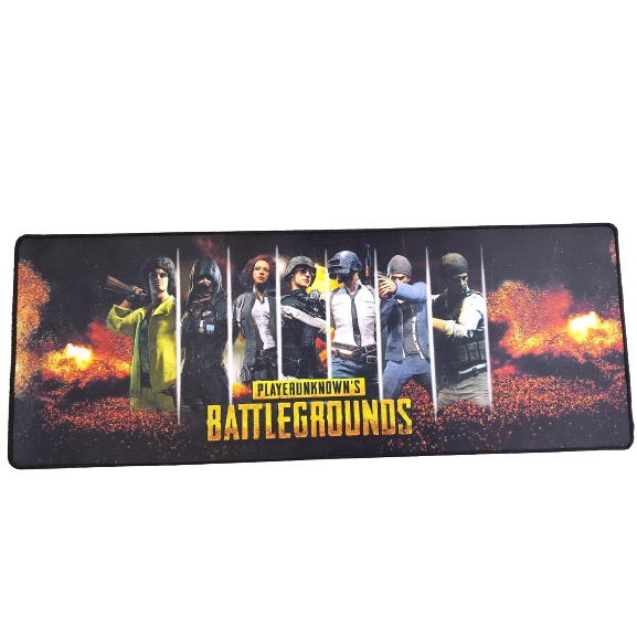 Bàn Di Chuột Game Pubg, Lót Chuột Game Giá Rẻ, Kích Thước 30x80 dày 3Ly - (Mã 06).