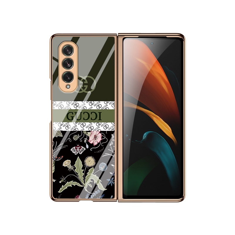 Ốp Điện Thoại Kính Cường Lực Sang Trọng Cho Samsung Galaxy Z Fold4 Fold3 5G Galaxy Z Fold 4 Z Fold 3 Fold 2