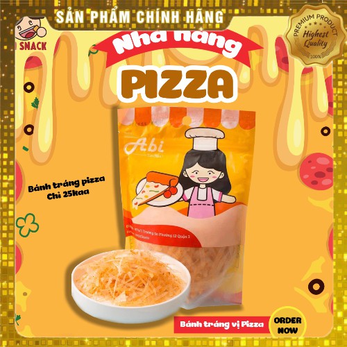 BÁNH TRÁNG ABI PIZZA HƯƠNG VỊ SIÊU THƠM SIÊU NGON